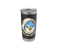 Funny Group Chat Informant Birdie Humor Vaso térmico de acero inoxidable de doble pared