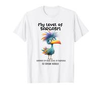 Funny Grumpy Bird Witty Quote Sarcastic Gift for Men Women Camiseta
