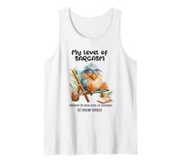 Funny Grumpy Bird Witty Quote Sarcastic Gift for Men Women Camiseta sin Mangas