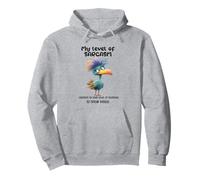 Funny Grumpy Bird Witty Quote Sarcastic Gift for Men Women Sudadera con Capucha