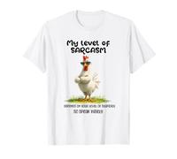 Funny Grumpy Chicken Witty Quote Sarcastic Gift Men Women Camiseta