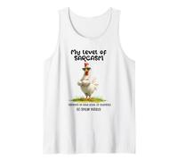 Funny Grumpy Chicken Witty Quote Sarcastic Gift Men Women Camiseta sin Mangas
