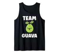Funny guavas Cute Fruit Quote Simple Team Guava Camiseta sin Mangas