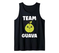 Funny guavas Cute Fruit Quote Simple Team Guava Camiseta sin Mangas