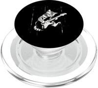 Funny Guitar Cat Tocando en Guitarra eléctrica PopSockets PopGrip para MagSafe