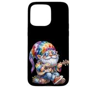 Funny Guitar Teacher Hippie GNOME Flower Power For Hippies Carcasa para iPhone 15 Pro MAX