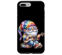 Funny Guitar Teacher Hippie GNOME Flower Power For Hippies Carcasa para iPhone 7 Plus/8 Plus