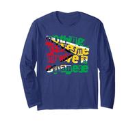 Funny Guyana Nada me Asusta Mi Esposa es guyanesa Manga Larga