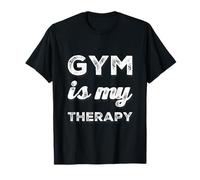 Funny Gym Meme Love Lifting Gym Es Mi Terapia Motivacional Camiseta