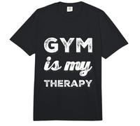 Funny Gym Meme Love Lifting Gym Es Mi Terapia Motivacional Comfort Colors Adult Heavyweight T-Shirt