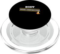 Funny Gym Workout Body Under Construction PopSockets PopGrip para MagSafe