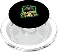 Funny Hackers & Techies Mi Otra computadora es tu computadora PopSockets PopGrip para MagSafe