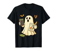 Funny Halloween Accountant Ghost Financial Advisor Camiseta