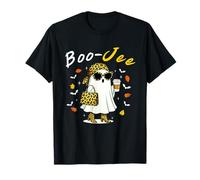 Funny Halloween Boujee Boo-JEE Spooky Season Cute Ghost Camiseta