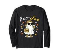 Funny Halloween Boujee Boo-JEE Spooky Season Cute Ghost Manga Larga