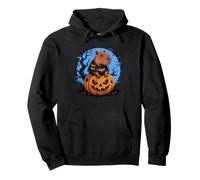 Funny Halloween Capybara Pumpkin Fall Season Sudadera con Capucha