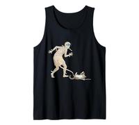Funny Halloween Cat and Mummy Camiseta sin Mangas