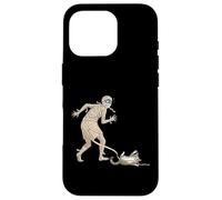 Funny Halloween Cat and Mummy Carcasa para iPhone 16 Pro