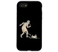 Funny Halloween Cat and Mummy Carcasa para iPhone SE (2020) / 7/8