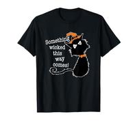 Funny Halloween Cat - Cita de Shakespeare Macbeth Camiseta