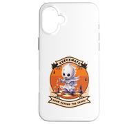 Funny Halloween Chess Player Ghost Checkmate Costume Carcasa para iPhone 16 Plus