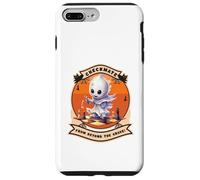Funny Halloween Chess Player Ghost Checkmate Costume Carcasa para iPhone 7 Plus/8 Plus