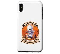 Funny Halloween Chess Player Ghost Checkmate Costume Carcasa para iPhone XS MAX