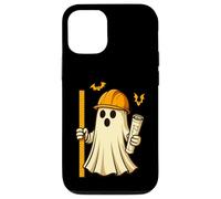 Funny Halloween Civil Engineer Ghost Architect Carcasa para iPhone 12/12 Pro