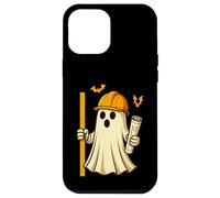 Funny Halloween Civil Engineer Ghost Architect Carcasa para iPhone 12 Pro MAX