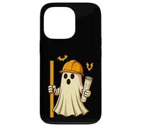 Funny Halloween Civil Engineer Ghost Architect Carcasa para iPhone 13 Pro