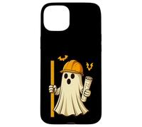 Funny Halloween Civil Engineer Ghost Architect Carcasa para iPhone 15 Plus