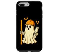 Funny Halloween Civil Engineer Ghost Architect Carcasa para iPhone 7 Plus/8 Plus