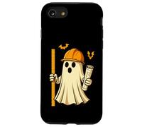 Funny Halloween Civil Engineer Ghost Architect Carcasa para iPhone SE (2020) / 7/8