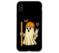 Funny Halloween Civil Engineer Ghost Architect Carcasa para iPhone XS MAX