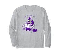 Funny Halloween Crafting Design for Witches & Weirdos Manga Larga
