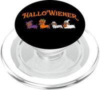 Funny Halloween, Cute Dachshund Dog Costume HalloWiener PopSockets PopGrip para MagSafe