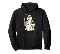 Funny Halloween Doctor Ghost Halloween Hospital Crew Medical Sudadera con Capucha