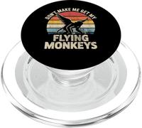 Funny Halloween Don't Make Me Get My Flying Monkeys Costume PopSockets PopGrip para MagSafe