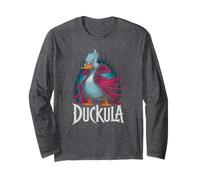 Funny Halloween Farm DUCKULA Count Espeluznante Calabaza embrujada Manga Larga