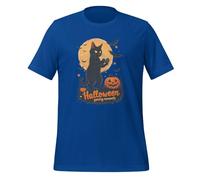 Funny Halloween Gaming Moments Scary Cat - Camiseta unisex para adulto, Real Real, S