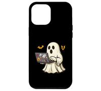 Funny Halloween Ghost Developer Designer Web Programmer Code Carcasa para iPhone 12 Pro MAX