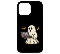 Funny Halloween Ghost Developer Designer Web Programmer Code Carcasa para iPhone 13 Pro MAX