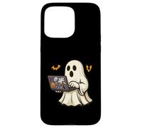 Funny Halloween Ghost Developer Designer Web Programmer Code Carcasa para iPhone 15 Pro MAX