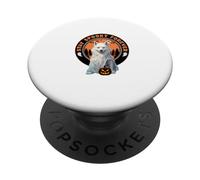 Funny Halloween Husky Stay Spooky Forever Costume Dog Lover PopSockets PopGrip Adhesivo