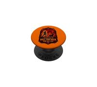 Funny Halloween I'D IR AL Infierno Y Volver para MI Gato PopSockets PopGrip Adhesivo