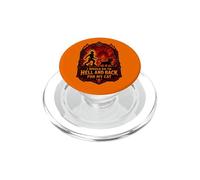 Funny Halloween I'D IR AL Infierno Y Volver para MI Gato PopSockets PopGrip para MagSafe