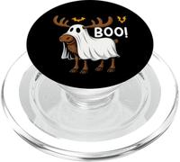 Funny Halloween Moose Ghost Boo Spooky PopSockets PopGrip para MagSafe