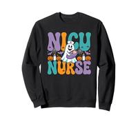 Funny Halloween Unidad de cuidados intensivos neonatales de enfermería de la UCIN Sudadera