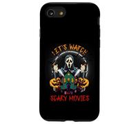 Funny Halloween Vamos a ver películas de terror de miedo Fantasma Carcasa para iPhone SE (2020) / 7 / 8