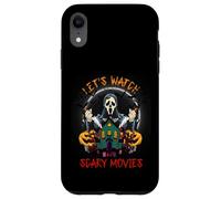 Funny Halloween Vamos a ver películas de terror de miedo Fantasma Carcasa para iPhone XR